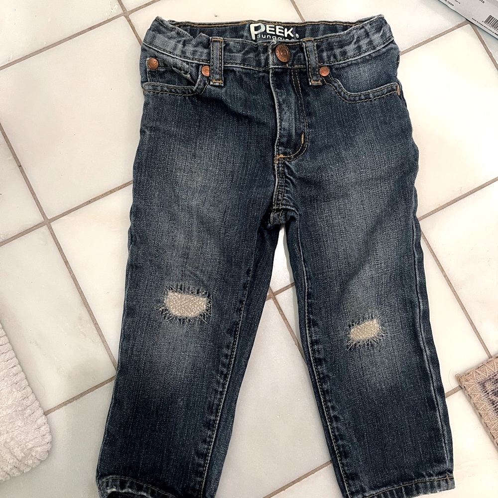Peek jeans.